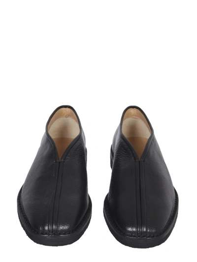 Lemaire Chinese Slippers In Black