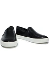 VINCE BLAIR 5 SNAKE-EFFECT LEATHER SLIP-ON SNEAKERS,3074457345626459212