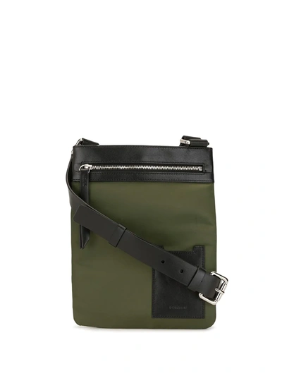 Ports V Logo-debossed Shoulder Bag In Green