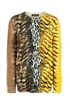 NEIL BARRETT NEIL BARRETT MIXED ANIMALIER PRINT JUMPER