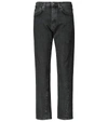 Totême Women's Standard Mid-rise Straight-leg Jeans In Grey