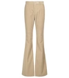 Etro High-rise Corduroy Pants In Beige