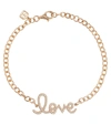 SYDNEY EVAN LOVE 14KT YELLOW GOLD AND DIAMONDS CHAINLINK BRACELET,P00588030