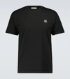 STONE ISLAND COTTON LOGO T-SHIRT,P00593927