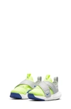Nike Kids' Flex Advance Flyease Sneaker In Volt/grey Fog/game Royal
