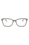 Ray Ban 54mm Square Optical Glasses In Grey