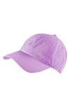 Jordan Jumpman Heritage86 Washed Baseball Cap In Violet Shock/ Violet Shock