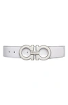 FERRAGAMO SALVATORE FERRAGAMO PALOMA REVERSIBLE LEATHER BELT,0746550