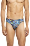 2(x)ist Sliq Micro Briefs In Denim Jacket