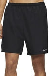 Nike Dri-fit Challenger 2-in-1 Running Shorts In Black