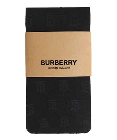 Burberry Monogram Motif Tights In Black