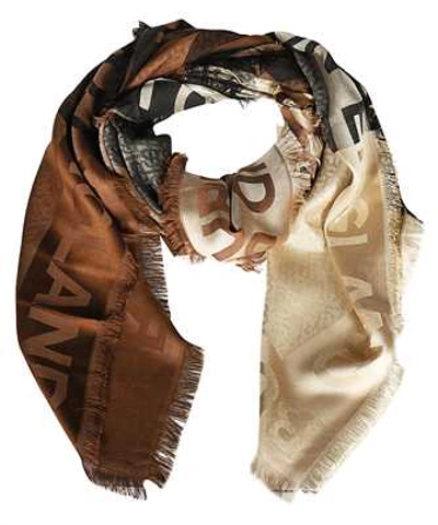 Burberry Monogram Scarf In Brown