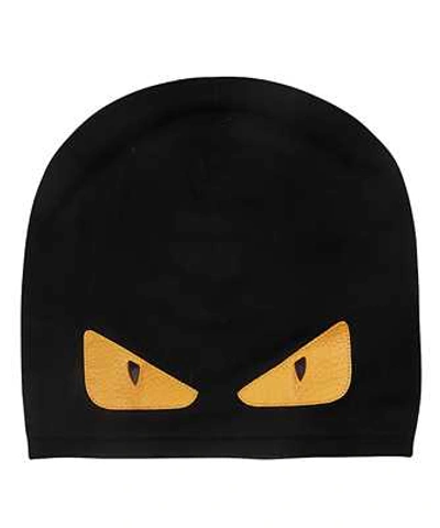 Fendi Bag Bugs Eyes Beanie In Black