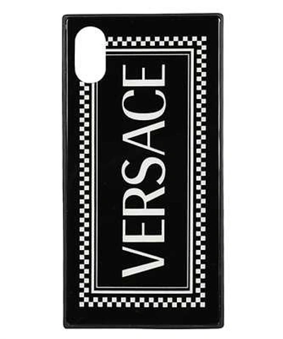 Versace Vintage Logo Iphone X/xs Cover In Black