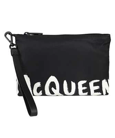 Alexander Mcqueen Travel Pouch Bag In Black