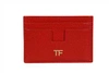 TOM FORD SHINY GOAT LEATHER TF CARD HOLDER