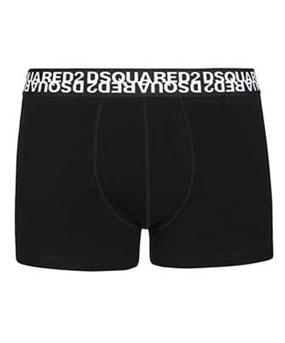 Dsquared2 Twin Pack Boxer Briefs In Black