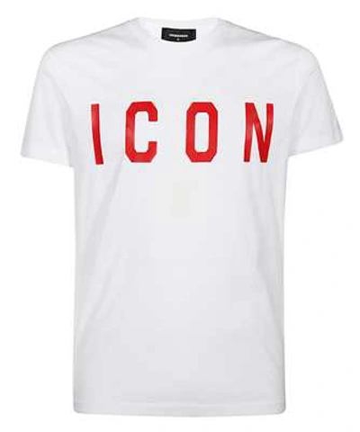 Dsquared2 S74gd0601 S22427 Print T-shirt In White