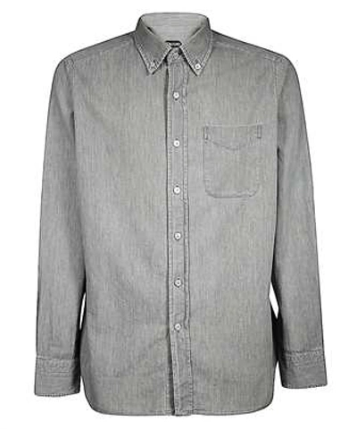 Tom Ford Button Down Shirt In Grey