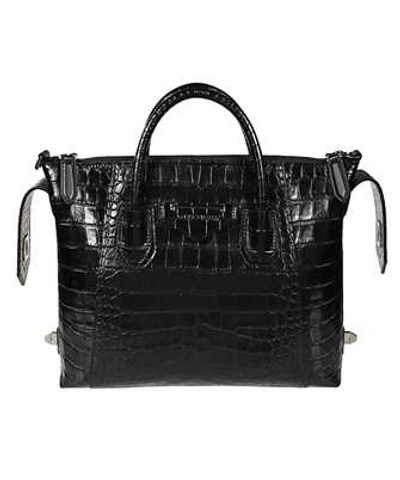 Givenchy Crocodile-effect Tote Bag In Black