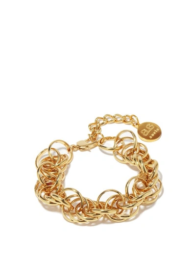 By Alona Gold-plated Celeste Chain Bracelet
