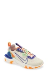 Nike React Vision High-top Sneakers In Pale Ivory,hyper Crimson,mean Green,concord