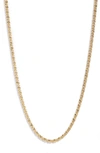 ARGENTO VIVO STERLING SILVER CHAIN LINK NECKLACE,813411G