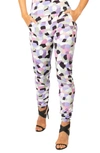Dai Moda Lisa B Abstract Print Joggers In Fiji