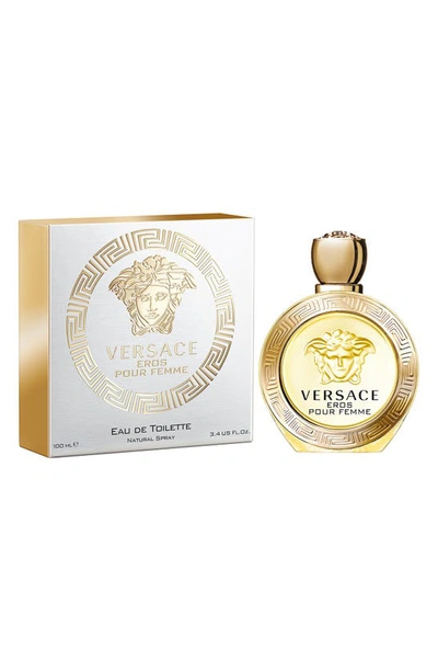 Versace Eros Pour Femme Eau De Toilette, 0.30 oz In Yellow