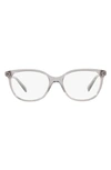 Tiffany & Co 54mm Square Optical Glasses In Crystal Grey