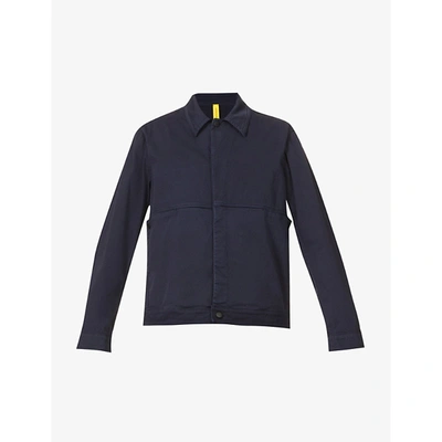 Moncler Genius Mens Navy Moncler X Craig Green Coleonyx Stretch-cotton Jacket 40 In Blue