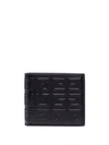 GIVENCHY EMBOSSED LOGO LEATHER WALLET