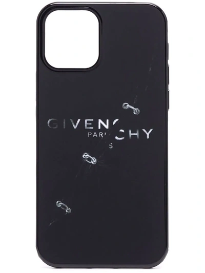 Givenchy Trompe L'œil Effect Iphone 12 Case In Black