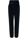 BRUNELLO CUCINELLI BEAD-EMBELLISHED HIGH-WAISTED TROUSERS