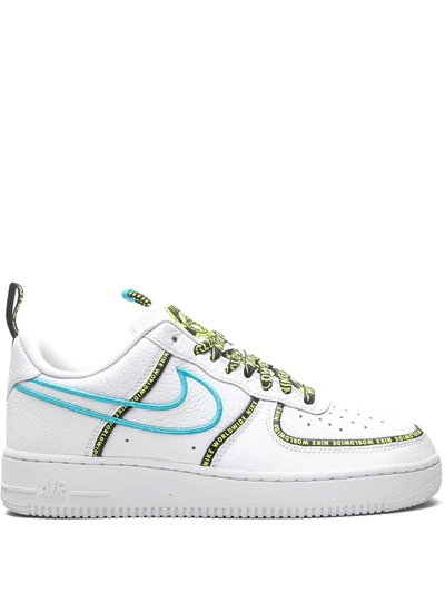 Nike Air Force 1 07 Prm 'worldwide' Sneakers In White