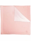 Ferragamo Dégradé Effect Gancini Shawl In Pink