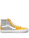 Vans Sk8-hi Sneakers In Yellow