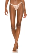 Cosabella Never Say Never Skimpie G-string In Sette