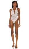 Journelle Natalia Bodysuit In Alabaster