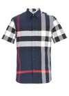 BURBERRY BURBERRY SHIRTS BLUE