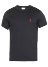 BURBERRY BURBERRY T-SHIRTS AND POLOS BLUE