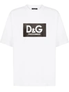 Dolce & Gabbana Logo-print Short-sleeved T-shirt In Weiss