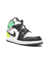 Jordan Air  1 Mid Sneakers In White