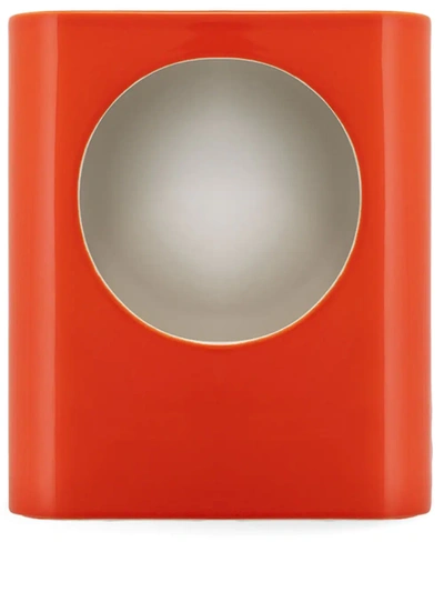Raawi Signal Square-body Lamp In Orange