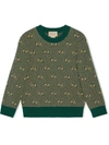 GUCCI GG MONOGRAM KNIT JUMPER