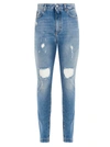 Dolce & Gabbana Audrey Jeans Blue In Blue