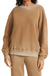 Cotton Citizen Brown Oversized Brooklyn Sweatshirt In Vint Java