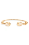 Gas Bijoux Duality Cuff In White