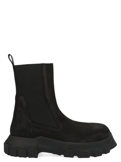 Rick Owens Eatle Bozo Tractor Shoes In Black