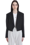 STELLA MCCARTNEY ADLEY BLAZER IN BLACK WOOL,602941SRA391000